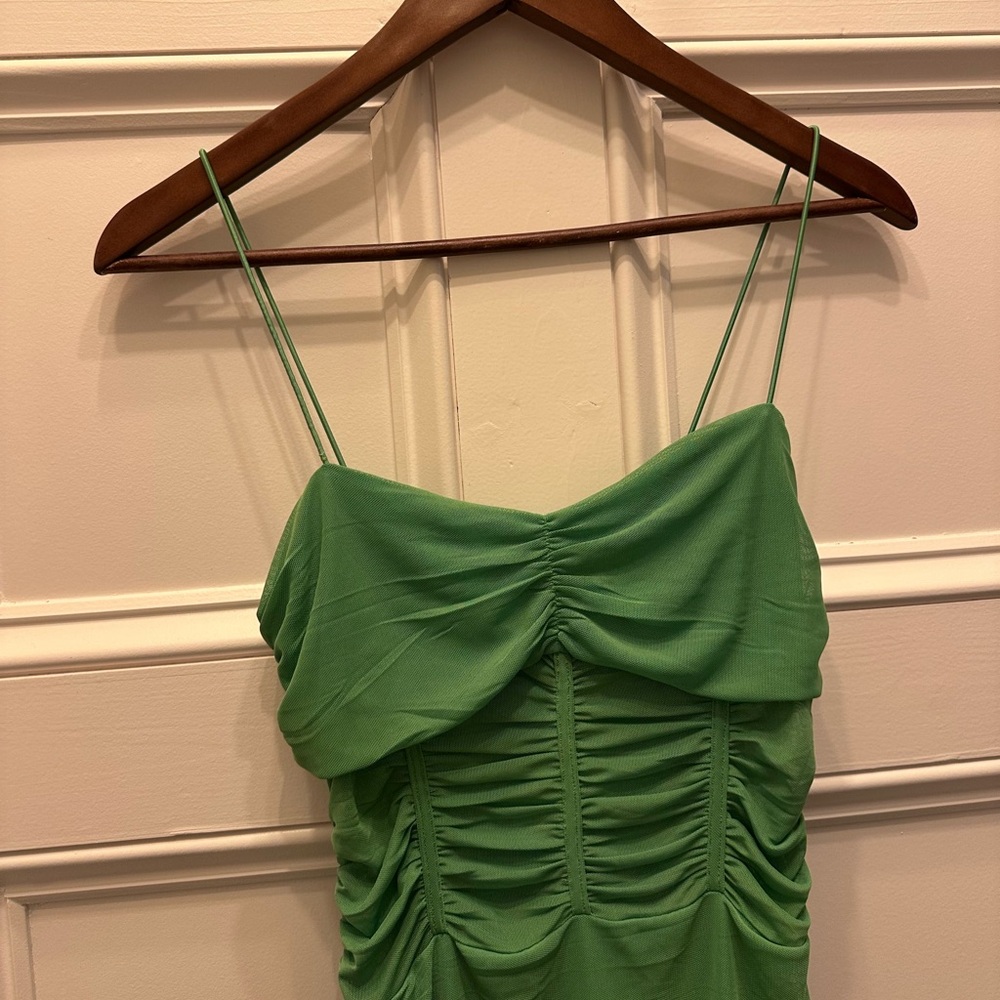 Superdown Revolve Kambella Ruched Mini Dress- small - Picture 4 of 6